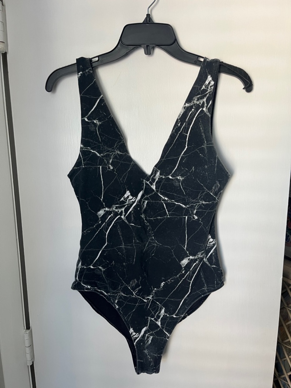 Kendall & Kylie Marble Print Bodysuit